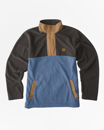 7 Boundary Mock Lite - Sweatshirt mit Halbreißverschluss für Männer Schwarz A1HO09BIMU Billabong