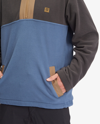 5 Boundary Mock Lite - Sweatshirt mit Halbreißverschluss für Männer Schwarz A1HO09BIMU Billabong