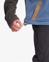 6 Boundary Mock Lite - Sweatshirt mit Halbreißverschluss für Männer Schwarz A1HO09BIMU Billabong