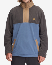 0 Boundary Mock Lite - Sweatshirt mit Halbreißverschluss für Männer Schwarz A1HO09BIMU Billabong