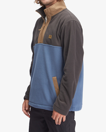 3 Boundary Mock Lite - Sweatshirt mit Halbreißverschluss für Männer Schwarz A1HO09BIMU Billabong