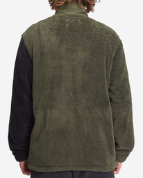 2 Glacier Offcut - Zip-Up Sweatshirt for Men Brown A1HO18BIMU Billabong