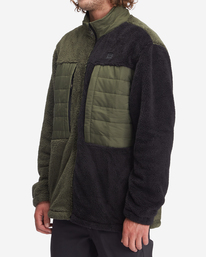 3 Glacier Offcut - Zip-Up Sweatshirt for Men Brown A1HO18BIMU Billabong