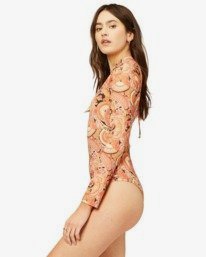 3 LOST IN TIME ZIP BODYSUIT  A3GY02BIMU Billabong