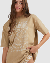 6 Feel Real - Boyfriend T-Shirt for Women  A3SS13BIW0 Billabong