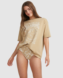 0 Feel Real - Boyfriend T-Shirt for Women  A3SS13BIW0 Billabong