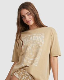 2 Feel Real - Boyfriend T-Shirt for Women  A3SS13BIW0 Billabong