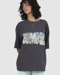 5 Waves For Dayz - Camiseta de manga corta para Mujer  A3SS15BIP2 Billabong