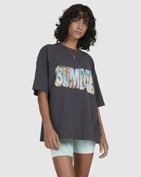 2 Waves For Dayz - Camiseta de manga corta para Mujer  A3SS15BIP2 Billabong