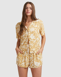 2 Babin Button Thru - Camisa para Mujer  A3TP10BIW0 Billabong