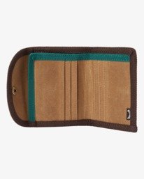 2 Tribong Twill  - Portafoglio da Uomo Beige A5WL01BIW0 Billabong