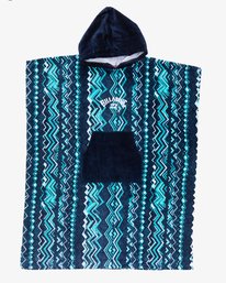 0 Towel - Hooded Changing Towel Blue ABBAA00102 Billabong