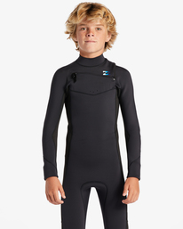3 5/4mm Absolute - Chest Zip Wetsuit for Boys 2-7 Blue ABBW100131 Billabong
