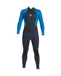 0 5/4mm Intruder - Combinaison back zip pour Garçon Bleu ABBW100140 Billabong
