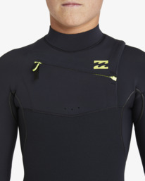 3 3/2mm Boys Furnace Natural - Muta con zip sul petto da Ragazzo 8-16 Black ABBW100148 Billabong