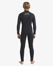 2 4/3mm Furnace Natural - Chest Zip Wetsuit for Boys 8 - 16 Black ABBW100149 Billabong