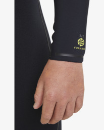 10 4/3mm Furnace Natural - Combinaison de surf zip poitrine pour Gar&ccedil;on 8-16 Noir ABBW100149 Billabong