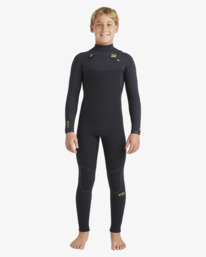 0 4/3mm Furnace Natural - Traje de Surf con Cremallera en el Pecho para Chicos 8 - 16 años Negro ABBW100149 Billabong