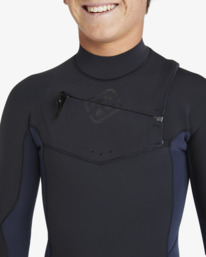 3 4/3mm Absolute Natural - Wetsuit met GBS en een Borstrits voor Jongens 8-16 Blue ABBW100151 Billabong