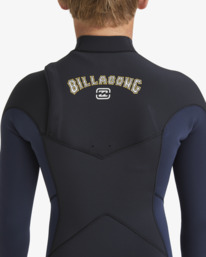 6 4/3mm Absolute Natural - Wetsuit met GBS en een Borstrits voor Jongens 8-16 Blue ABBW100151 Billabong