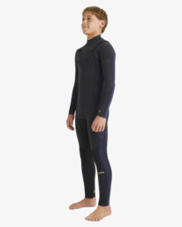 1 4/3mm Absolute Natural - Wetsuit met GBS en een Borstrits voor Jongens 8-16 Blue ABBW100151 Billabong