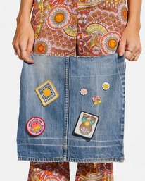 1 Billabong x Smiley Patch And Pins - Assorted Stickers Multi ABJAA00186 Billabong