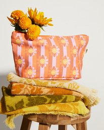 0 Billabong x Smiley Pouch - Reisetasche Orange ABJAA00187 Billabong