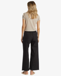 1 Free Fall - Wide Leg Trousers for Women Black ABJDP00141 Billabong