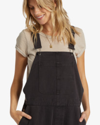 3 Sand Canyon  - Denim Overalls para Mulher Preto ABJDP00159 Billabong