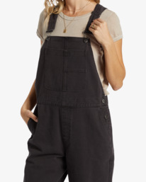 4 Sand Canyon  - Denim Overalls para Mulher Preto ABJDP00159 Billabong