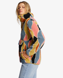 4 Switchback - Mock Neck Fleece for Women Multi ABJFT00291 Billabong
