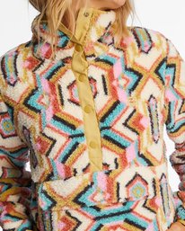 6 Switchback - Mock Neck Fleece for Women Green ABJFT00291 Billabong