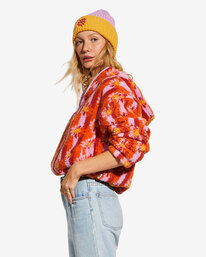 2 Billabong x Smiley Cozy Smiles - Sudadera para Mujer Naranja ABJFT00369 Billabong