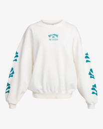 6 Beyond The Reef - Pullover Sweatshirt for Women White ABJFT00425 Billabong