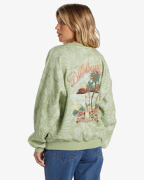 2 Off Tropic Kendall - Pullover Sweatshirt for Women Green ABJFT00483 Billabong