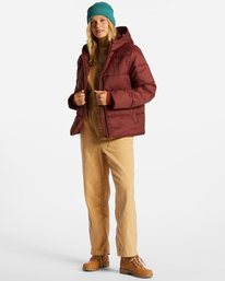 1 Transport - Doudoune pour Femme Marron ABJJK00186 Billabong