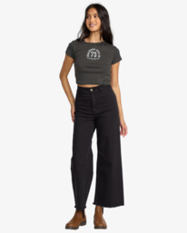 1 Free Fall - Pantalon ample pour Femme Noir ABJNP00126 Billabong