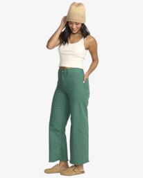 4 Free Fall - Pantalon ample pour Femme Vert ABJNP00126 Billabong