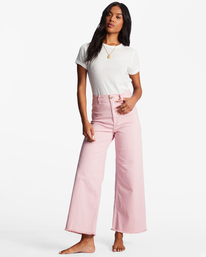 1 Free Fall - Pantalon ample pour Femme Rose ABJNP00126 Billabong