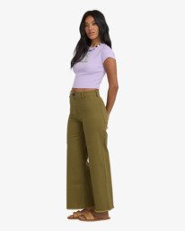 4 Free Fall - Pantalon ample pour Femme Vert ABJNP00126 Billabong