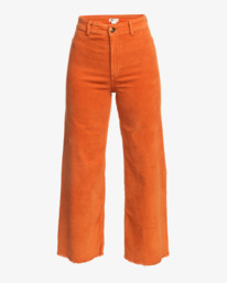 5 Free Fall Cord - Pantalon ample pour Femme Rouge ABJNP00149 Billabong