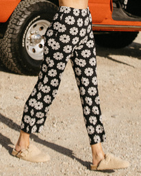1 Keep It Straight - Pantalon taille haute pour Femme  ABJNP00305 Billabong