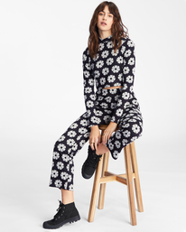 3 Keep It Straight - Pantalon taille haute pour Femme  ABJNP00305 Billabong