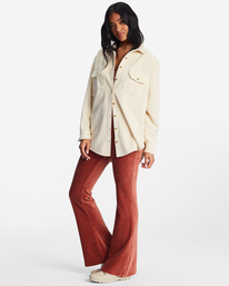 2 Hit A Cord - Flared Trousers for Women  ABJNP00329 Billabong