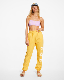 0 Billabong x Smiley Happy Saturday - Joggers for Women Yellow ABJNP00343 Billabong