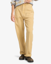 0 Stay Grounded - Pantalon pour Femme Beige ABJNP00452 Billabong