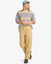 1 Stay Grounded - Pantalon pour Femme Beige ABJNP00452 Billabong