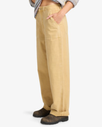 3 Stay Grounded - Pantalon pour Femme Beige ABJNP00452 Billabong