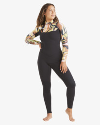 0 3/2mm Salty Dayz - Chest Zip Wetsuit for Women  ABJW100170 Billabong
