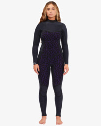 5 4/3mm Synergy Natural - Wetsuit met GBS en een Borstrits voor Dames Brown ABJW100209 Billabong